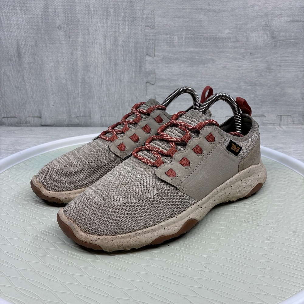 Teva Arrowood 2 Women's 7 Gray Knit Trail Hiking Sport Athletic Sneakers Shoes